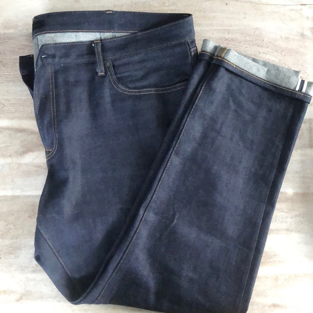 UNIQLO Stretch Selvedge Slim-Fit Jeans